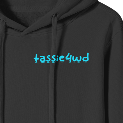 black & blue hoodie 2.0