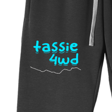 Black & blue casual track pants